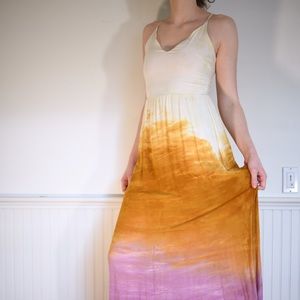 Anthropologie Tina Jo Watercolor Dress